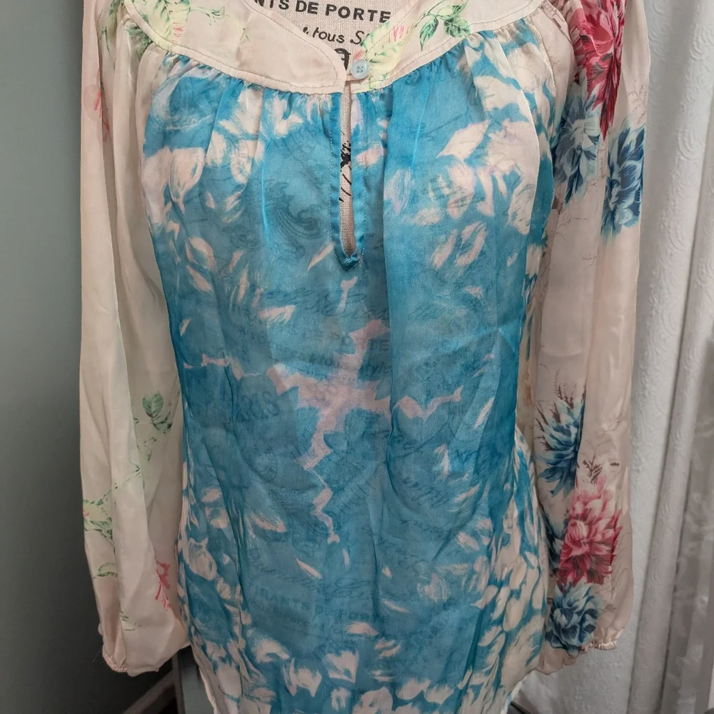Anthropologie Enchanted Peasant Top. - Picture 5 of 14